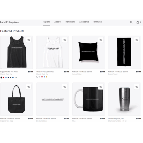 Networking, website image