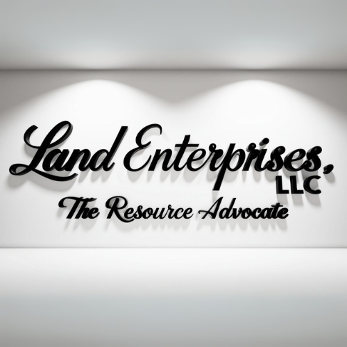 About Us | The Resource Scout | July 19, 2018 about us, land enterprises logo